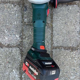 Testvinner: Metabo WB 18 LT Bl 11-125 Quick Testvinner: Metabo WB 18 LT Bl 11-125 Quick